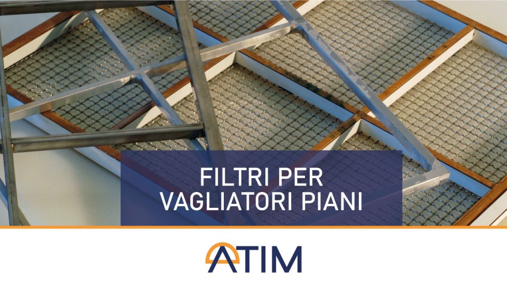 FILTRI PER VAGLIATORI PIANI